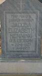 HENNING Jacoba Elizabeth nee EBERSOHN 1907-1952