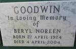GOODWIN Beryl Noreen 1924-2004
