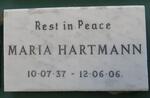 HARTMANN Maria 1937-2006