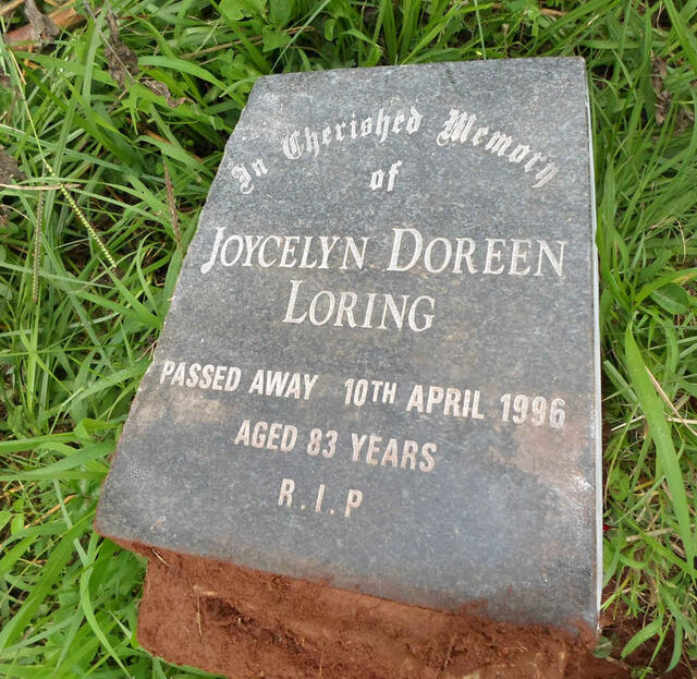LORING Jocelyn Doreen -1996