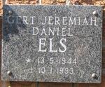 ELS Gert Jeremiah Daniel 1944-1993