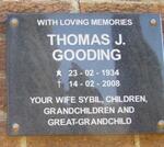 GOODING Thomas J. 1934-2008