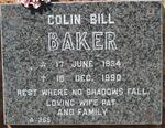 BALER Colin Bill 1934-1990