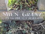 GRANT Mien 1914-1998