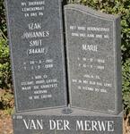 MERWE Izak Johannes Smit, van der 1951-1998 & Marie 1956-1999