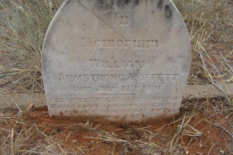 MOFFETT William Armstrong -1901