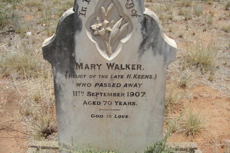 KEENS Mary, WALKER -1907