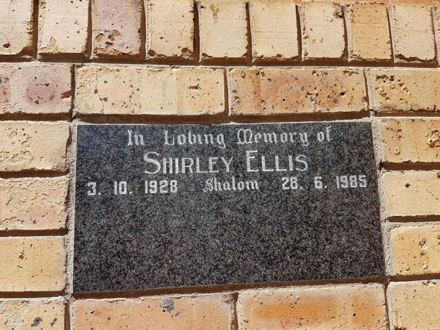 ELLIS Shirley 1928-1985