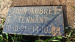 TENNANT John Aubrey 1931-1993