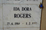 ROGERS Ida Dora 1904-1995
