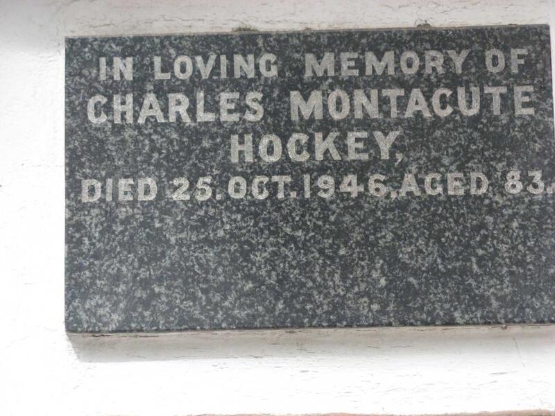 HOCKEY Charles Montacute -1946