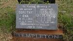 TEMPLETON Leslie Calderwood 1905-1990 & Dorothy Ena 1908-1989