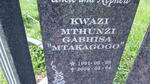 KHULUSE Kwazi Mthunzi Gabhisa 1991-2009