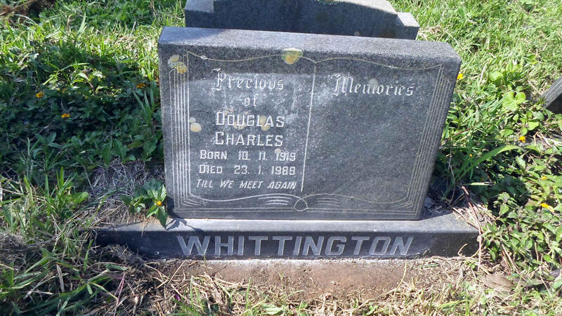 WHITTINGTON Douglas Charles 1919-1989