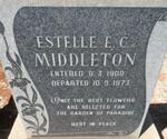 MIDDLETON Estelle E.C. 1908-1973