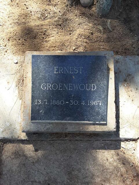 GROENEWOUD Ernest 1880-1967