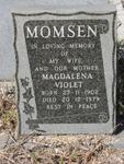 MOMSEN Magdalena Violet 1902-1979