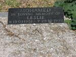 MOHAMED Leslie 1951-1992