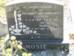 MOSIE Earnest 1900-1980 & Mary 1907-1979