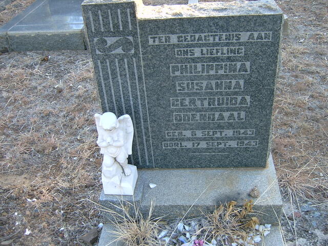 ODENDAAL Philippina Susanna Gertruida 1943-1943