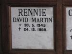 RENNIE David Martin 1945-1989