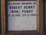 PURDY Robert Henry 1921-1980