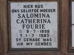 FOURIE Salomina Catherina 1898-1983