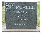 PURELL Hendrik 1901-1984