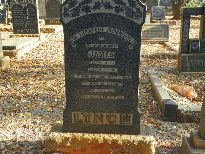 LYNCH James 1927-1948