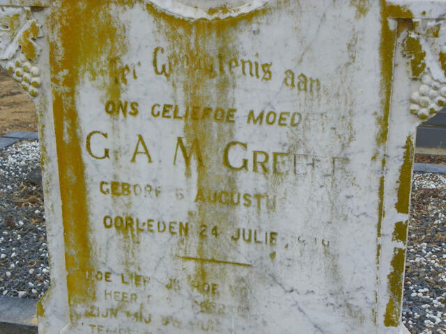 GREEFF G.A.M. 
