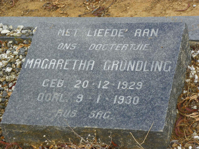 GRUNDLING Magaretha 1929-1930