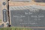 MILLER Thomas Henry 1922-1979 & Hester Sophia 1926-