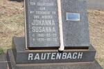 RAUTENBACH Johanna Susanna 1900-1976