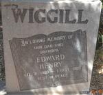 WIGGILL Edward Henry 1903-1980
