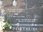 POSTHUMUS Jan 1929-2002