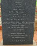MICHELOW Jonah Michael -1940
