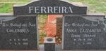 FERREIRA Columbus 1925-2006 & Anna Elizabeth DEKKER 1932-1999