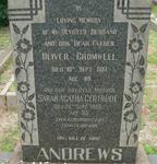 ANDREWS Oliver Cromwell -1951 & Sarah Agatha Gertrude -1966