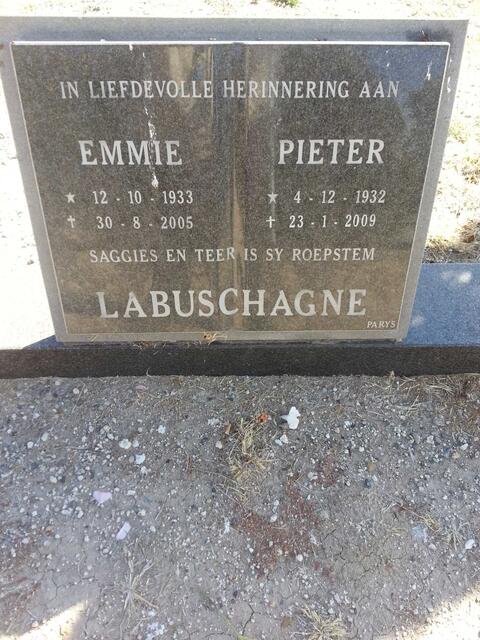 LABUSCHAGNE Pieter 1932-2009 & Emmie 1933-2005