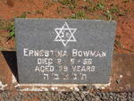 BOWMAN Ernestina -1956