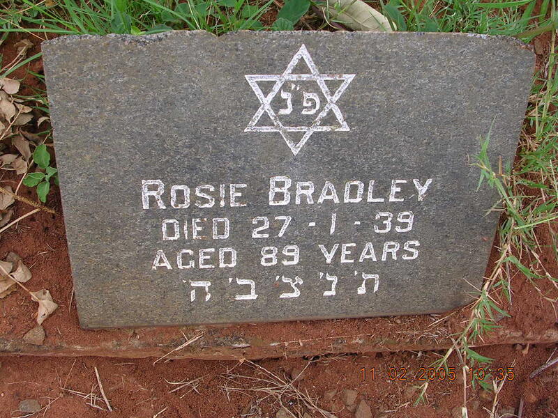 BRADLEY Rosie -1939