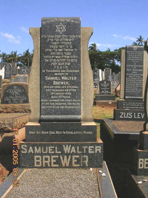 BREWER Samuel Walter -5709