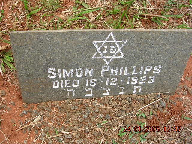 PHILLIPS Simon -1923