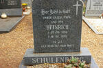 SCHULENBURG Heinrich 1906-1990