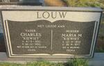 LOUW Charles 1932-1990 & Maria M. 1932-2011
