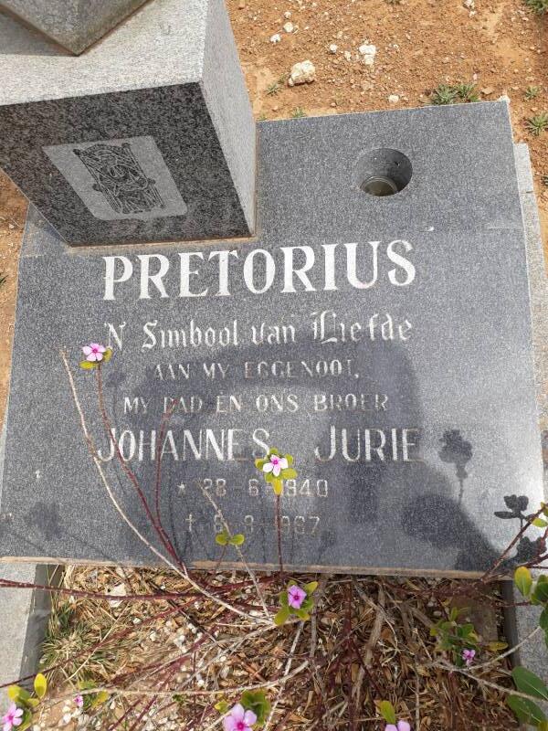 PRETORIUS Johannes Jurie 1914-1987