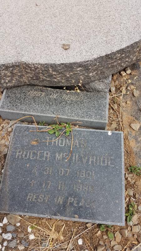 McILVRIDE Thomas Roger 1901-198?