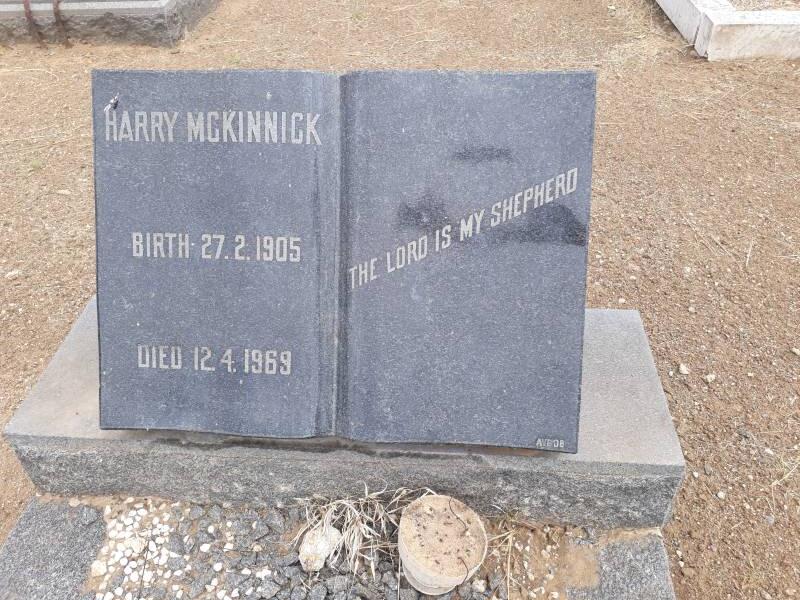 McKINNICK Harry 1905-1969
