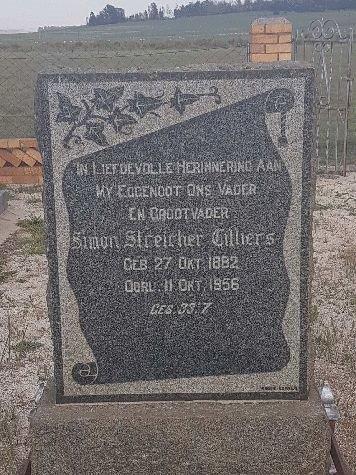 CILLIERS Simon Streicher 1882-1956