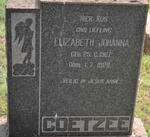 COETZEE Elizabeth Johanna 1927-1928